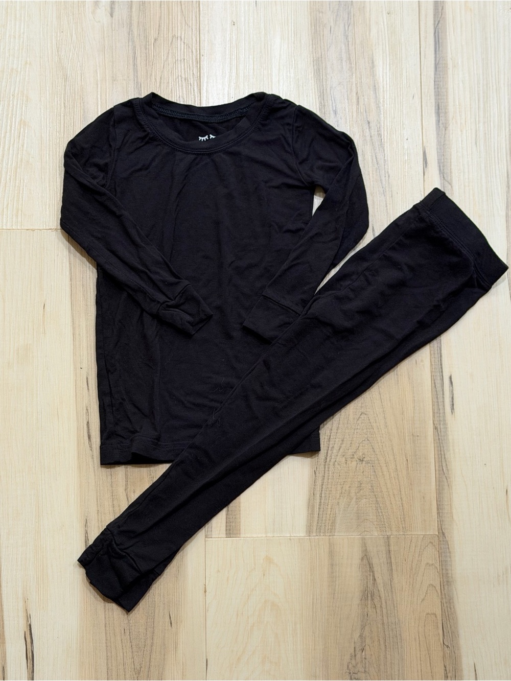 Little Sleepies Black Two-Piece Matching Set